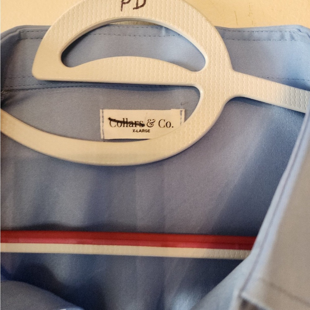 Collars and Co. Light Blue Performance Polo Shirt - Picture 2 of 3